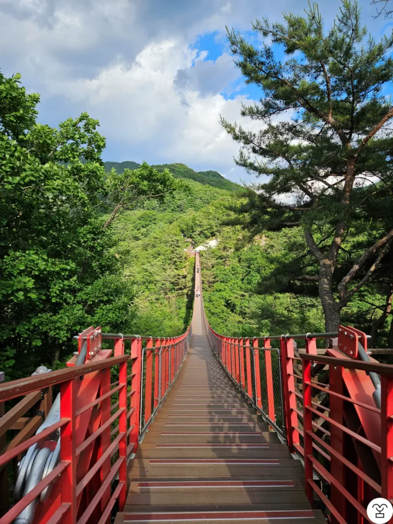 June 2, 2024, at the Gamaksan Suspension Bridge
