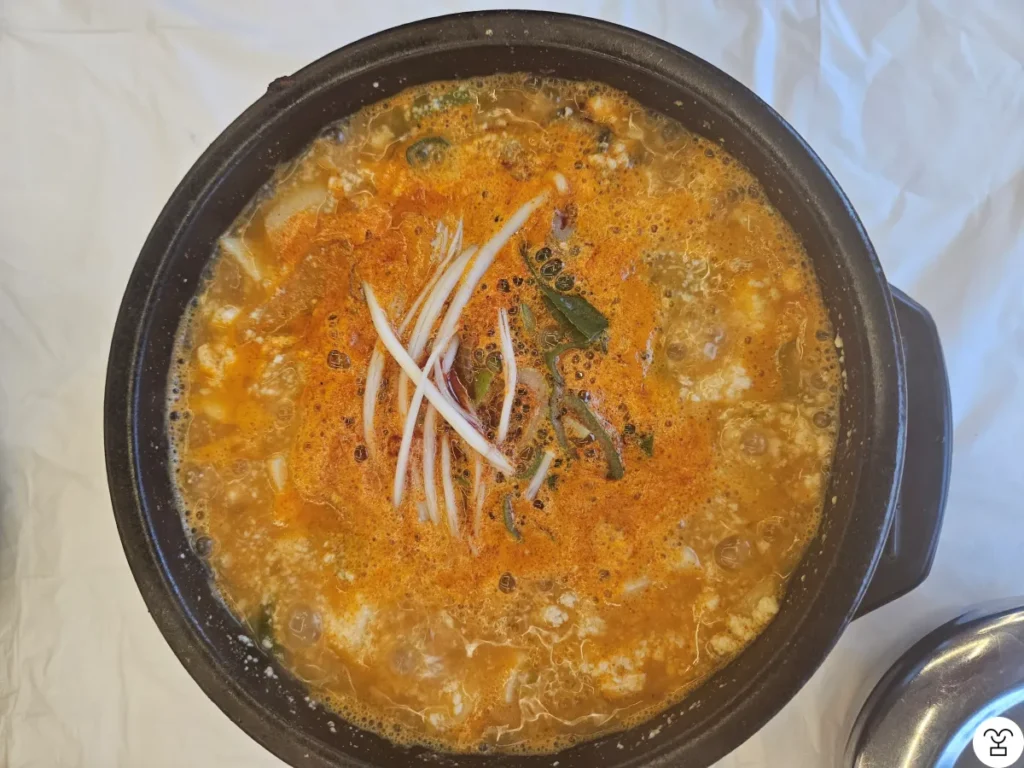 Soft Tofu Stew with Oysters