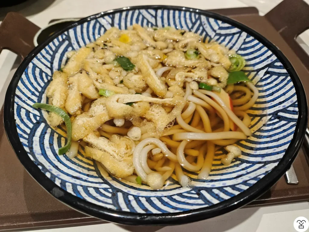 udon with fried tofu