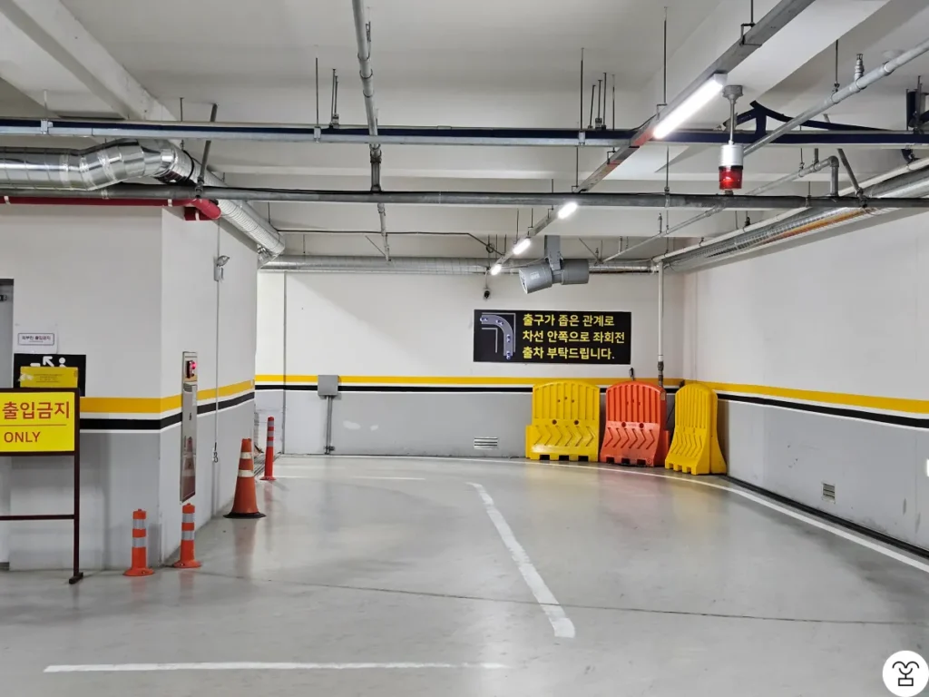 Basement Level 1 Parking Lot Exit
