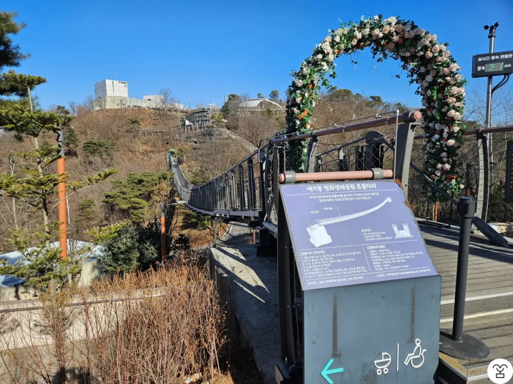 Aegibong Peace Ecological Park Suspension Bridge
