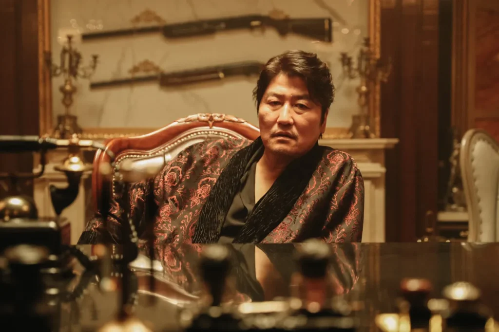 Film still from The Drug King